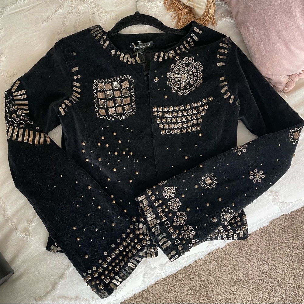 em.bai.si embellished jacket